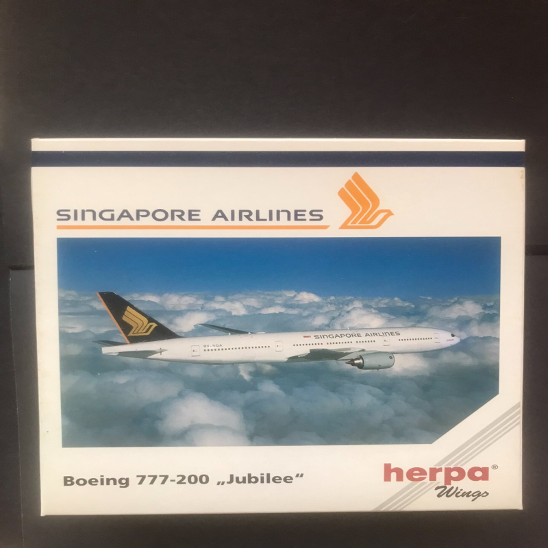 存货甩卖??波音777-200，Jubilee，新加坡航空，herpa原装进口，