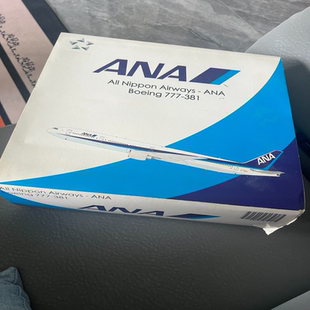 jcwings 全日空波音777飞机模型,1:200飞机模型 合金 ANA全日空