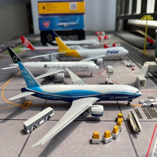 ph波音777客机模型原厂涂装原型机1/400,ph出品,波音原厂777-20