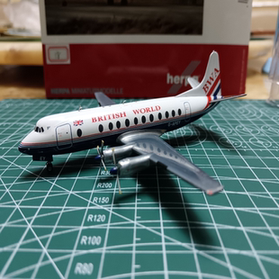 herpa200 英国世界航维克斯子爵800很好的一款主题产品，细节移