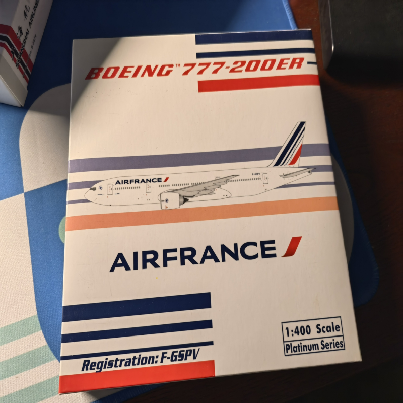 Phoenix 法国航空 B777-200ER F-GSPV 1:400绝版老货，水平尾翼