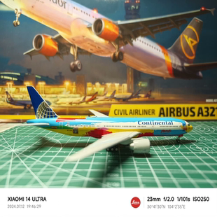 美国联合航空 400 NYC2000彩 200 Continental 波音777
