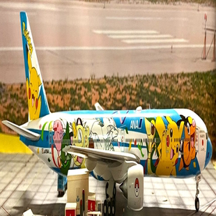 JC 1/200 全日空777-300皮卡丘涂装 标准版 JA754A