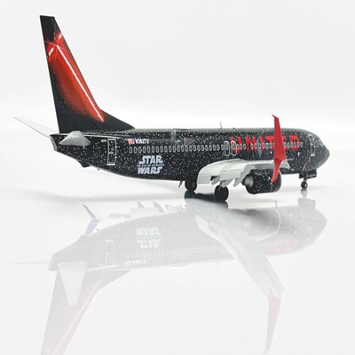 JC Wings 1:200 飞机模型 合金 联合航空 B737-800 N36272 襟翼版
