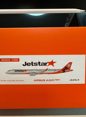 【出】捷星日本航空 Jetstar Japan 1/400 JC Wings 飞机模型 A32
