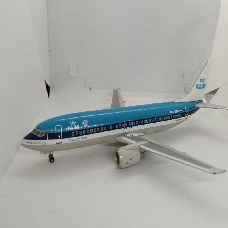 herpa200 荷兰航空734中古这是一款采用硬纸盒礼盒的herpa中古于2