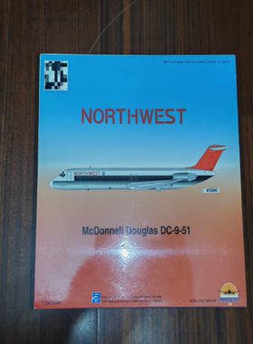Inflight 1/200 美国西北航空 DC-9-50 飞机模型基本 细节图可拍