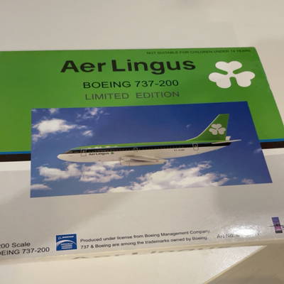 Inflight200爱尔兰航空 737-200 出不因任何理由退换 可小刀可谈