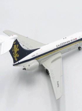 VC-10客机模型，1：200比例，英国金狮航空 注册号G-ARTA，合金