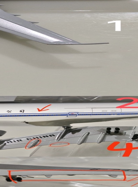 UC/BigBird 1:400 中国国际航空 B747-200 B-2446 中国首架B747-2