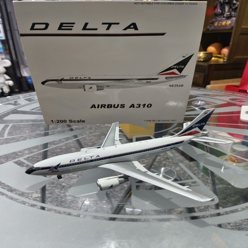 1：200 IF Inflight 美国达美航空 空客A310 注册号：N835AB 全