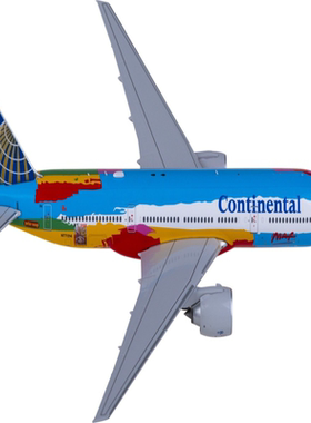NGmodels 1:400 Boeing 777-200ER Continental Airlines 美国大