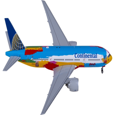 NGmodels 1:400 Boeing 777-200ER Continental Airlines 美国大