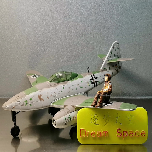 1/72 风暴鸟Me262喷气战斗机合金飞机模型玩具摆件梅塞施密特