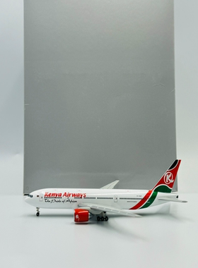 Herpa 肯尼亚航空 777-200 5Y-KQT1/400 合金模型 Kenya Airways