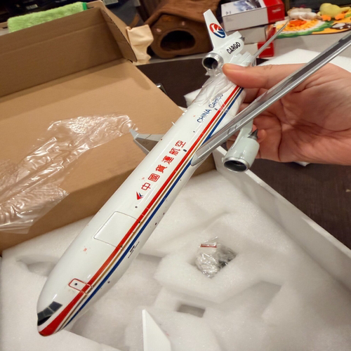 JC 中国货运航空 1:200 麦道MD11 合金飞机模型 东航B-2179 开舱
