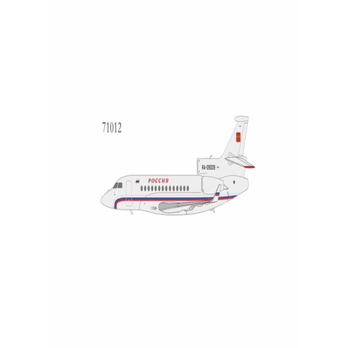 Ngmodels 1:200# 飞机模型  俄罗斯洲际运输公司Dassault Falcon