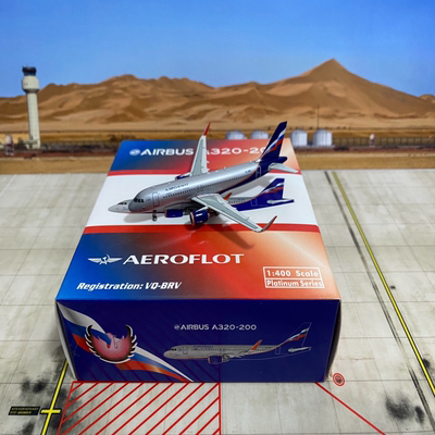 Phoenix 10957 俄罗斯航空 A320-200/w VQ-BRV 1:400請不要问我