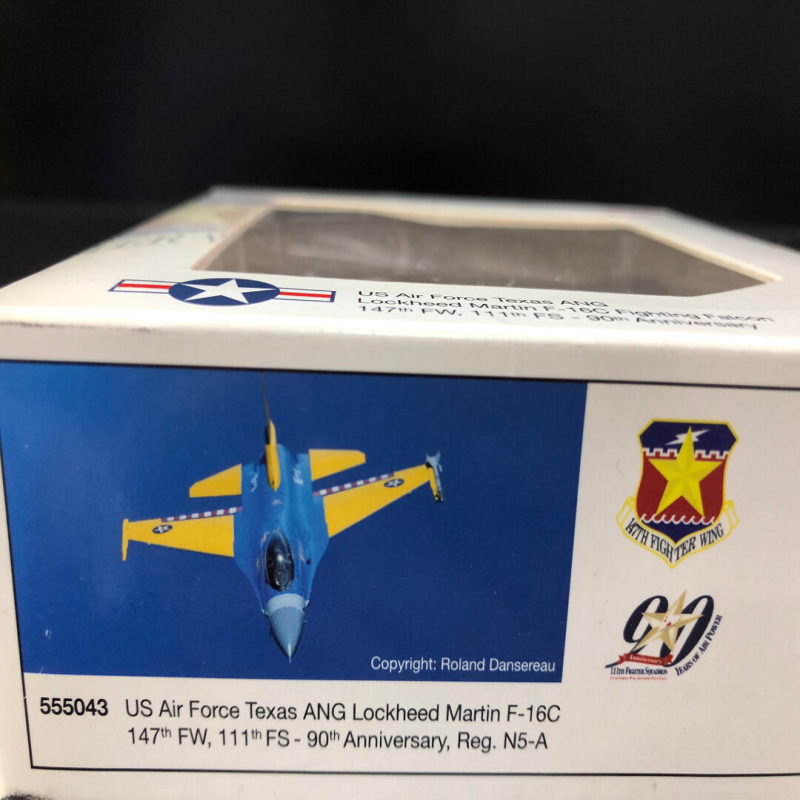 herpa 555043 f16 1/200 美军纪念涂装，无瑕，出不退不换，发货