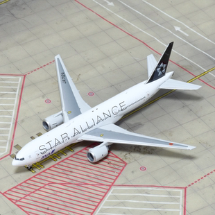 PH1:400 全日空 B777-200注册号JA712A 星空联盟涂装盒藏目测无
