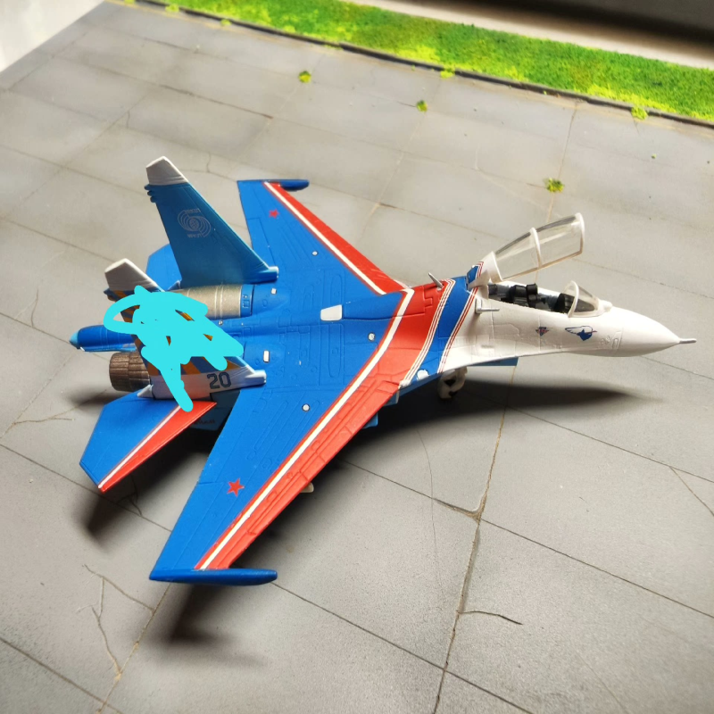 herpa 1/200 苏27 su-27 开舱盖 勇士 25号 好品相