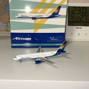 波音 原盒无 Airtours 400客机模型 200 英国空游航空 757