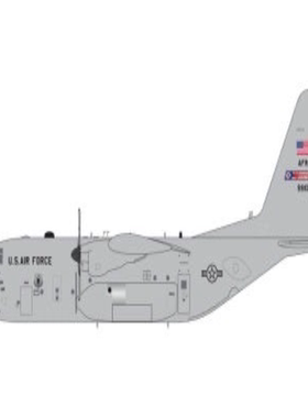 Geminijets 1:200# 飞机模型 美国空军Lockheed C-130H 89-9106