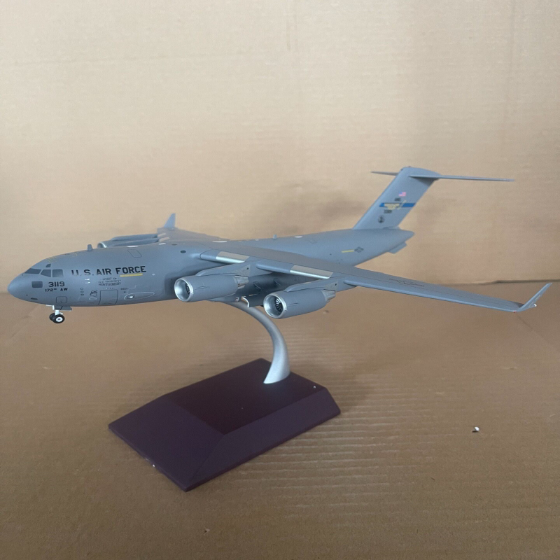 GeminiJets 1/200 美国空军C-17A运输机模型，合金材质，细节丰富图片