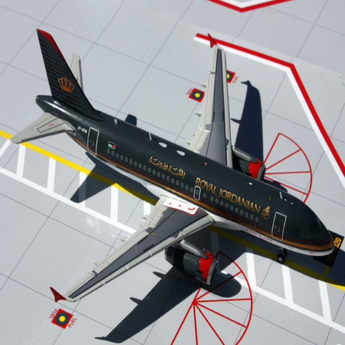 GJ A319 1/200 约旦皇家航空 GeminiJets皇家约旦航空，空客A319