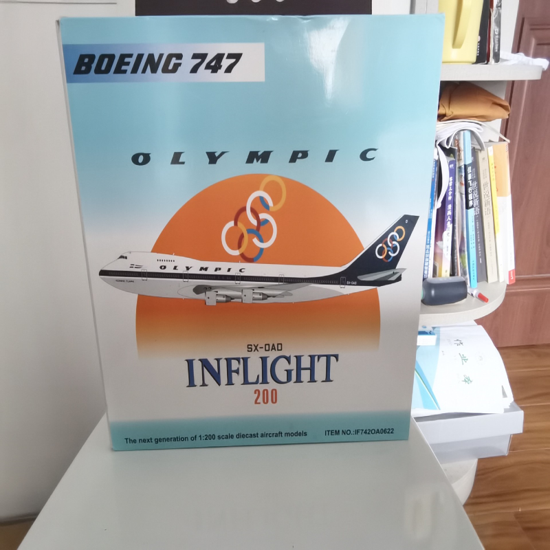 1/200 Inflight 200 大绝版 奥林匹克航空 b747-200 极度稀有 可