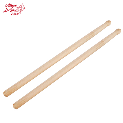 实木水曲柳小鼓棒表面抛光顺滑