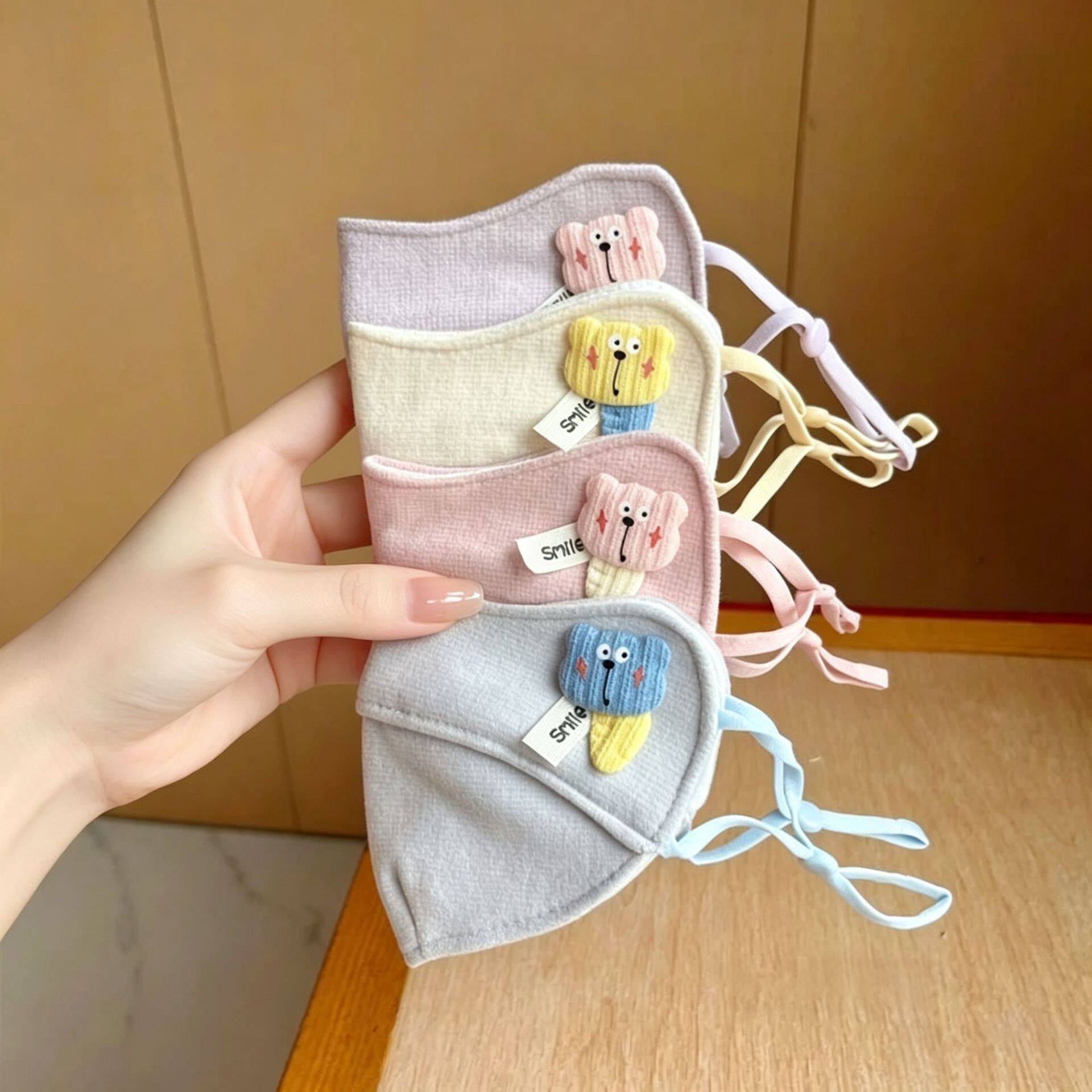 秋冬婴幼儿宝宝保暖口罩儿童面罩