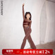 瑜伽喇叭裤 Dancebaby拉丁舞服2025秋冬练功服长裤 高腰修身 DAS490X