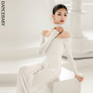 Dancebaby拉丁舞服儿童舞蹈服2026新款 DAS819 练功服秋冬体服长裤