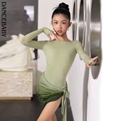 Dancebaby拉丁舞服女童2026新款 D45 练功服日常舞蹈服高级感套装
