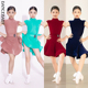 Dancebaby林意涵同款 比赛服丝绒规定服DAS722 拉丁舞服2026新款