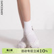 拉丁舞少儿规定袜比赛袜女童运动袜短袜练习袜子女童袜吸汗DAS349
