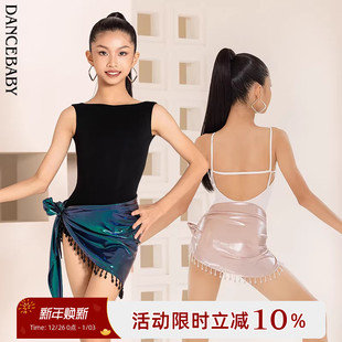 秋季 新品 少儿舞蹈服DAS874X 服装 Dancebaby拉丁舞服女童2025新款