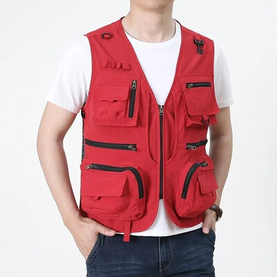supermarket Men's Outdoor Vest Leisure Breathable tank 马甲