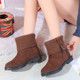 winter snow boot warmth Women shoes student cotton 女靴
