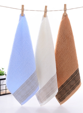 34*34 洗脸小毛巾方巾手帕 Towel wash face small cotton towels