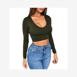 Solid Sleev Newest Long Neck Summer Women Arrival Colors