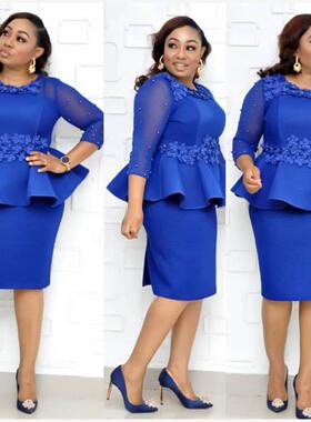 big size dress women clothes 3xl 2xl Mother's clothes 52 50