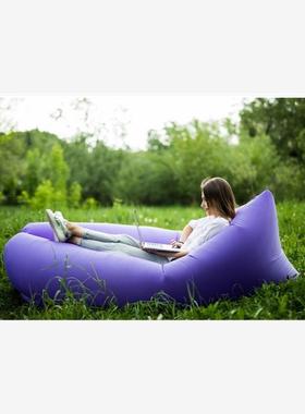 Beach Chairs Lazy Air Sofa Camping Chair Sun Loungers Sleepi