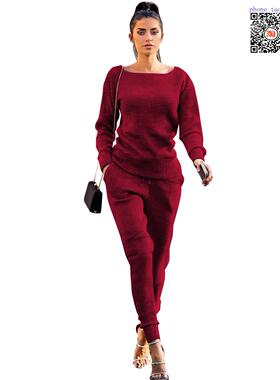 2Piece Set Tracksuit Women Clothes 2023 Winter Ladies Suits