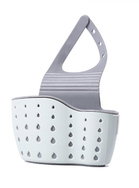 Sink Shelf Soap Sponge Drain Rack Bathroom Holder Kitchen St