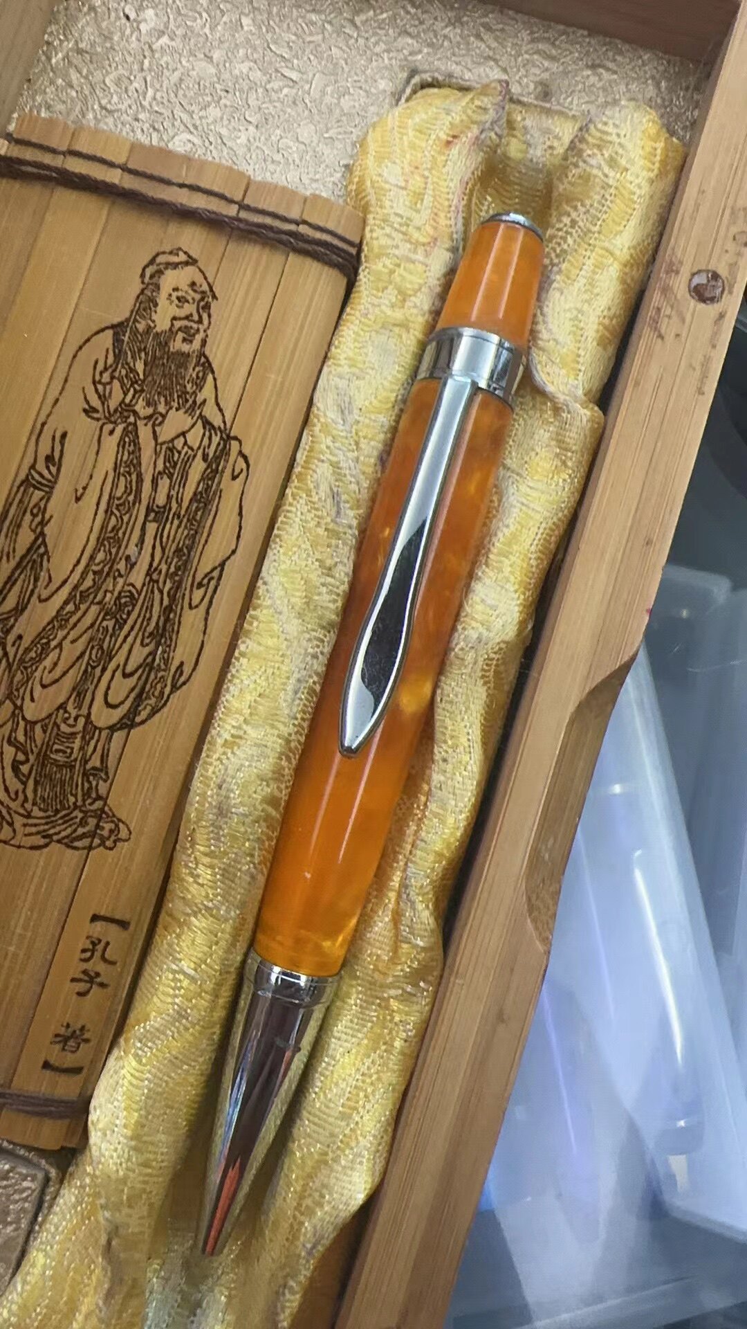 罗珊实拍Luoshan3888练字书法美工铱金复古怀旧微瑕介意慎拍