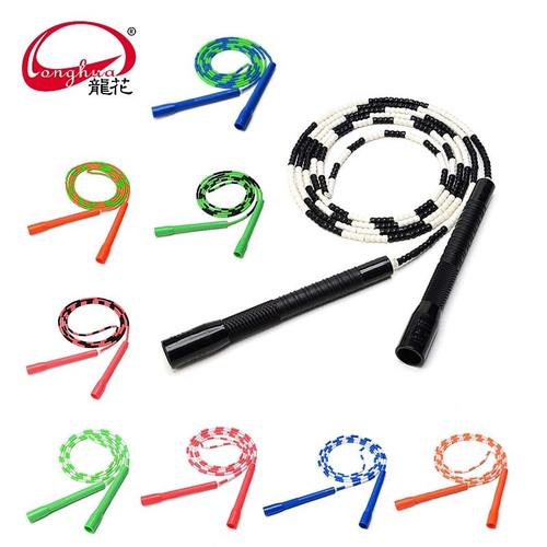 龙花819花样竹珠节跳绳