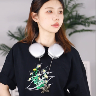 TeamInvader/TI舞团飘散蒲公英T恤纯棉休闲情侣夏季宽松T05G006