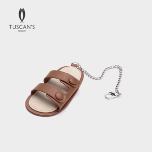 TUSCANS时尚百搭拖鞋小挂饰箱包挂件包包配饰时代双鱼